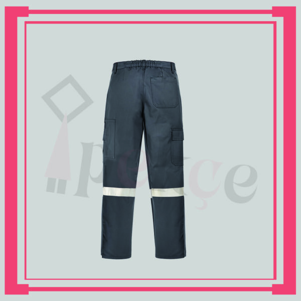 Gri Gabardin Pantolon - Yazlık