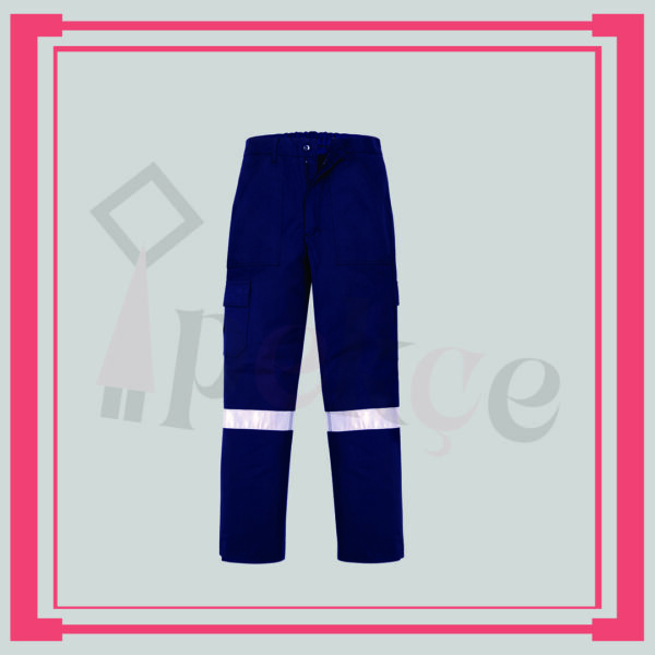 Lacivert Gabardin Pantolon - Yazlık